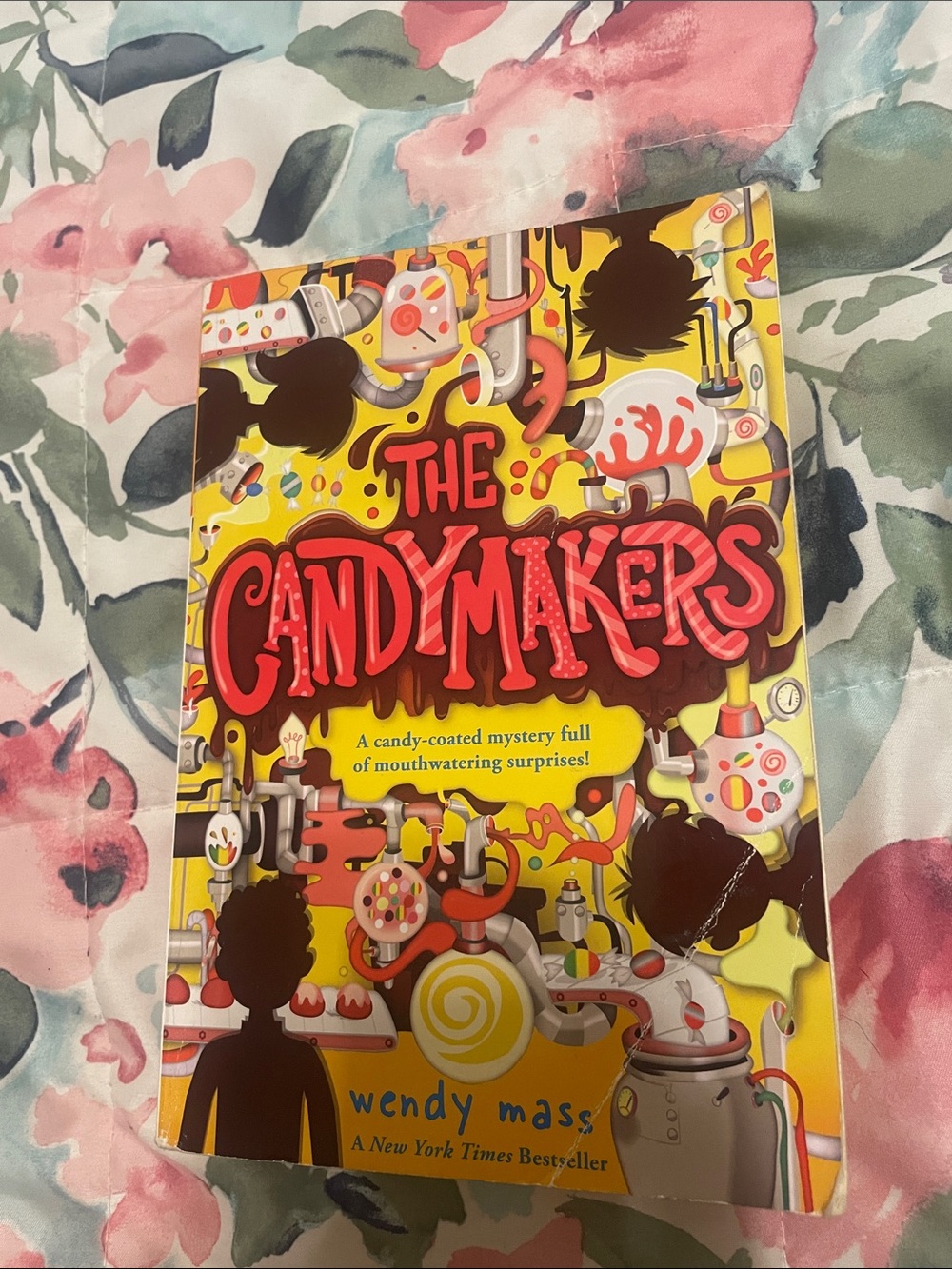 The Candymakers Kids Puzzle & Game Book - Yellow & Red Cover